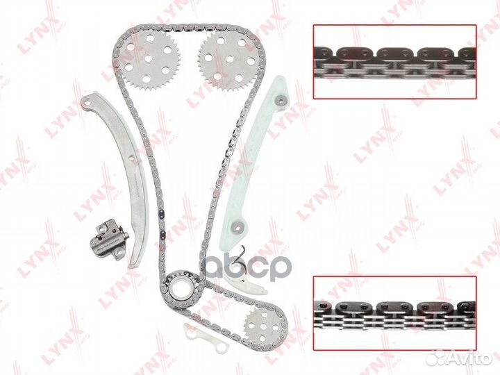 Комплект цепи грм ford Focus II 1.8-2.0 04-12