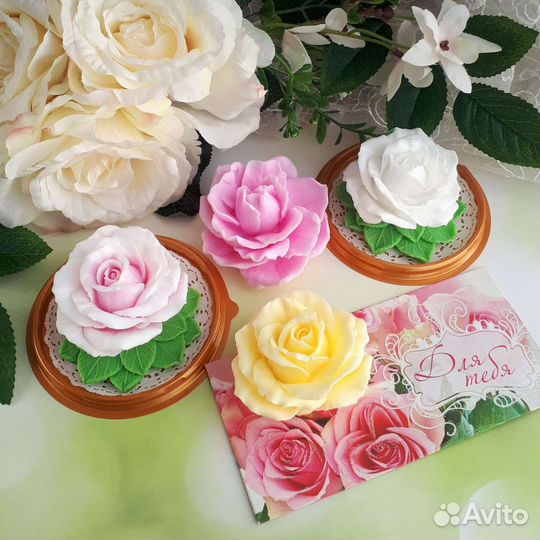 Цветы и букеты из мыла