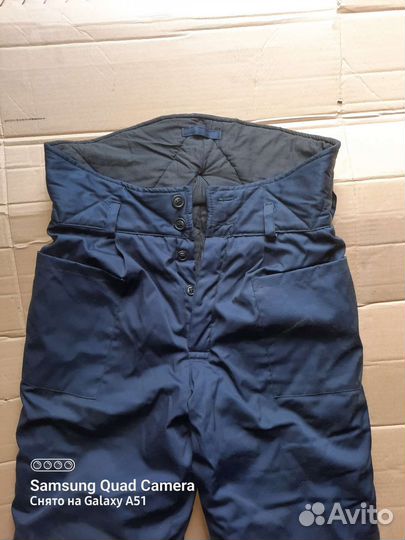 Ватные брюки