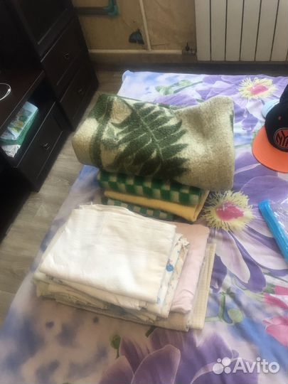 Детские одеяла и пеленки бу