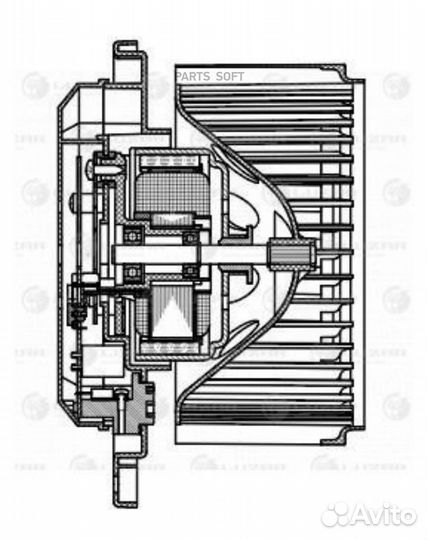 Вентилятор отопителя Infiniti QX56 (10) /Nissan Pa