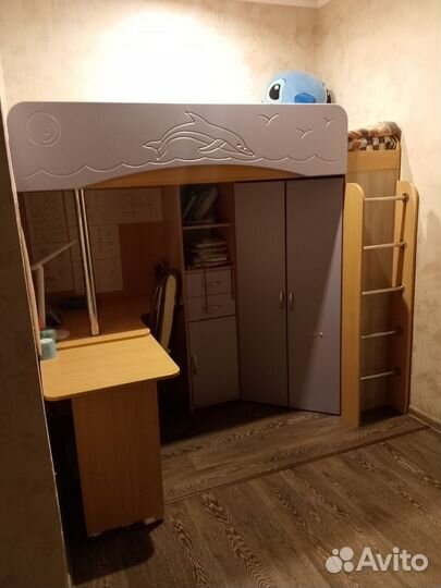 Детская кровать чердак