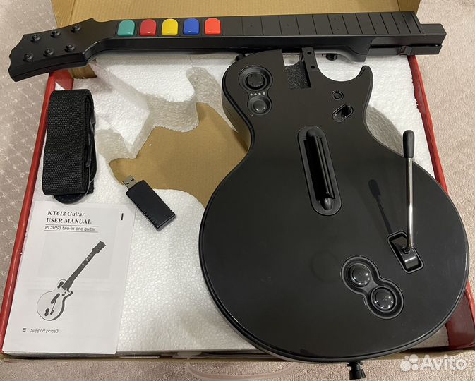 Гитара для Guitar Hero, Clone Hero, PC/PS3