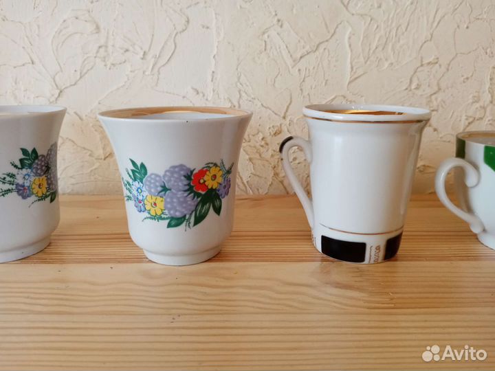 Кофейные чашки ссср. Городница, Дулево, Полонное