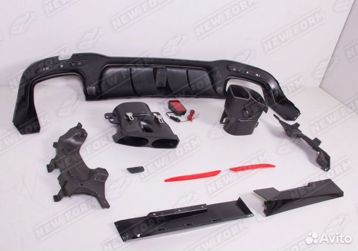 Обвес Brabus 700 черный Mercedes S 222 рестайлинг