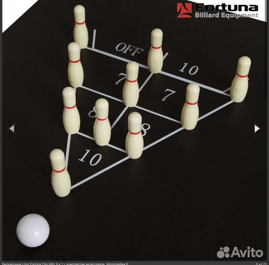Бильярдный стол fortuna пул 6ф 9 в 1