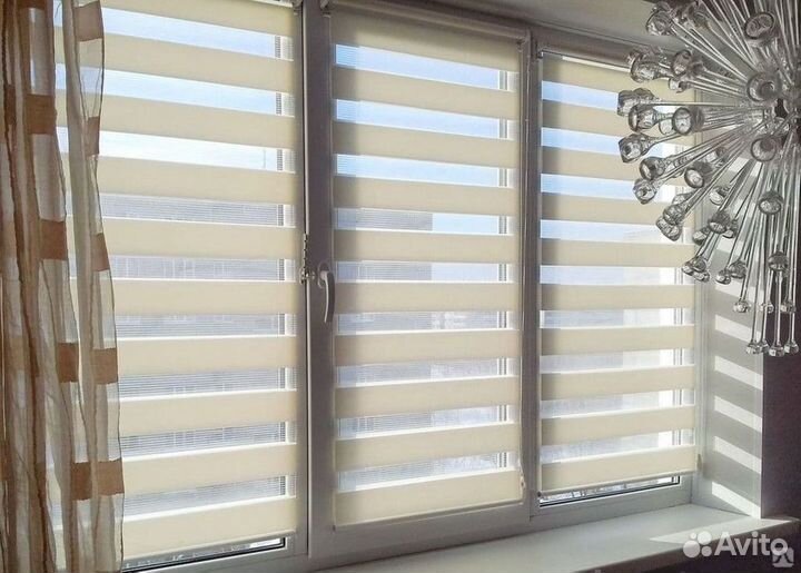 Жалюзи Рулонные Горизонтальные