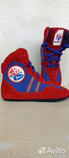 Борцовки - самбовки новые (стельке 21.5 см)