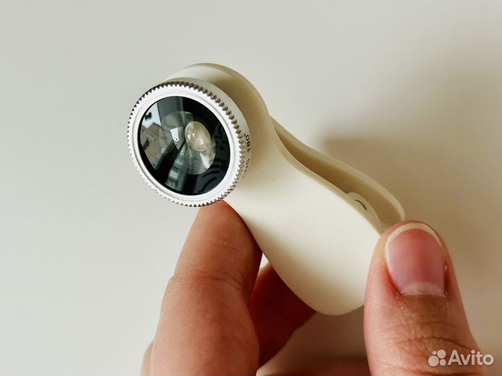 Объективы макро и фишай для смартфона