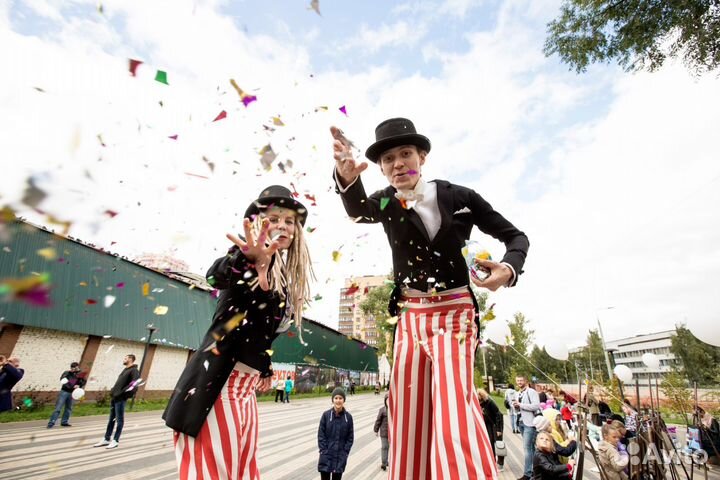 Фаер Шоу, Огненное Шоу, Светодиодное Шоу Ходулисты