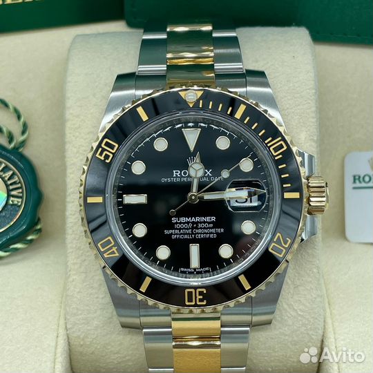 Часв Rolex submariner black gold