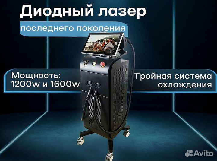 Лазер для эпиляции Titanium 1600w