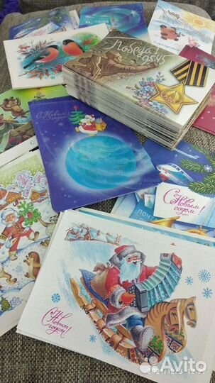 Открытки советские СССР оригинал,все чистые