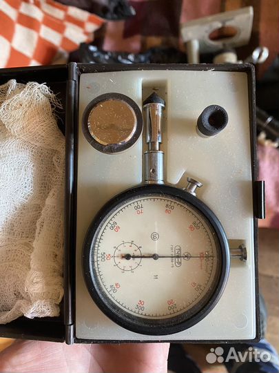 Тахометр оптический часовой СССР