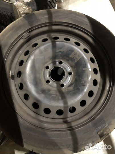 Виатти 205/55/16 на дисках Форд фокус штамповка