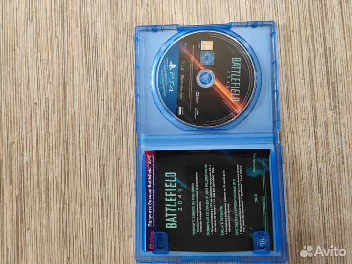 Диски на ps4 battlefield 2042