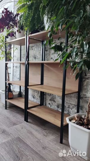 Стеллаж металлический в стиле лофт