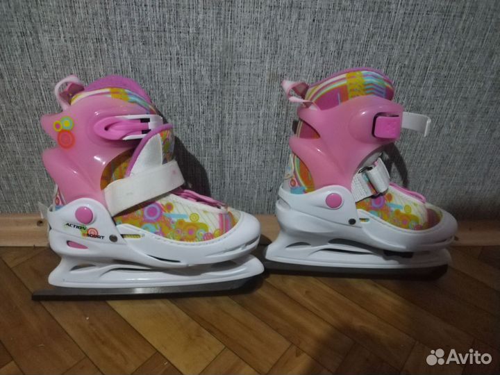 Коньки детские раздвижные