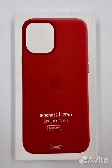 Чехол c MagSafe для iPhone 12 кожаный