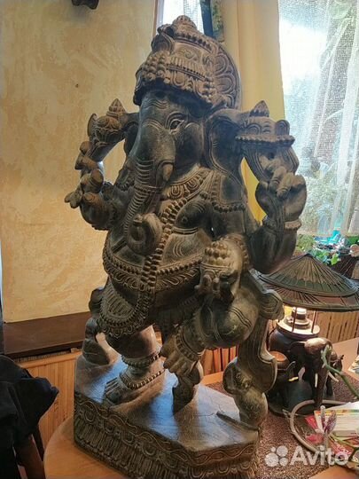Храмовый старинный Ганеша 60х годов