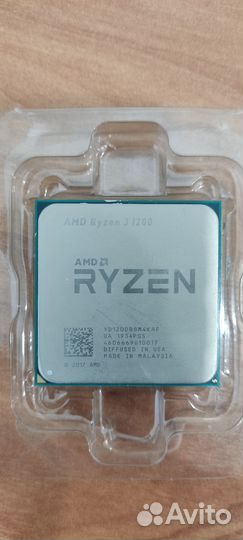 Процессор AMD ryzen 3 1200