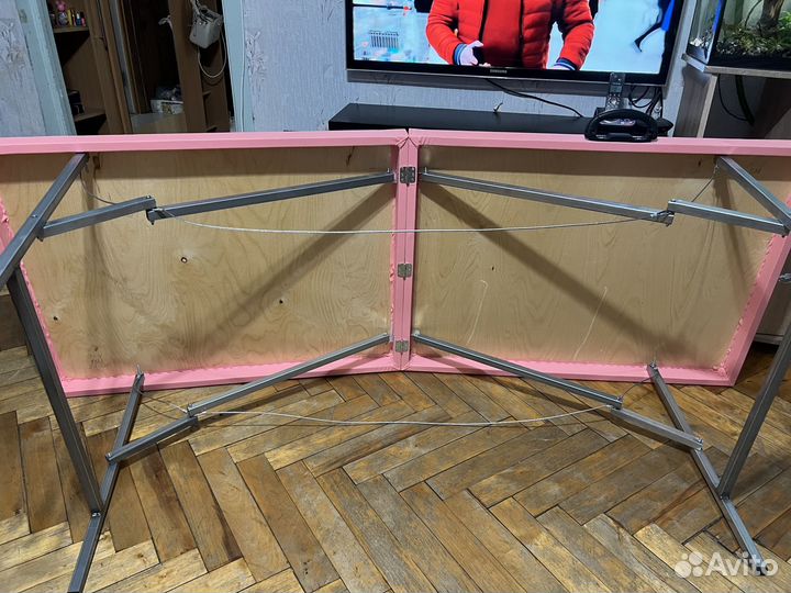 Стол раскладной массажный, для наращивания ресниц