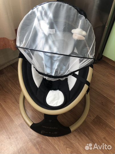 Детские электронные качели для новорожденных