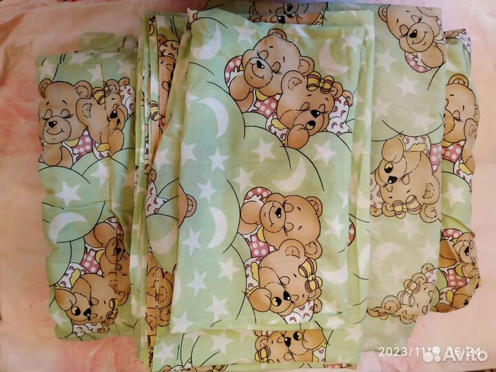 Детский комплект постельного белья