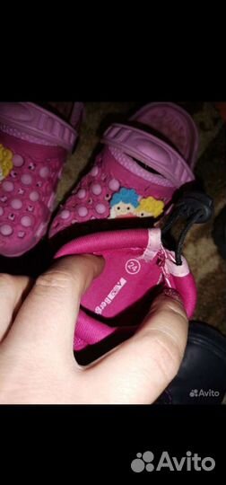 Акваобувь для девочки