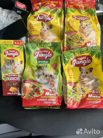 Корм для хомяков