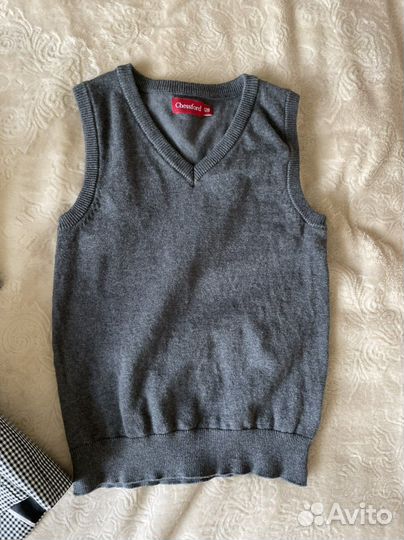 Пиджак 30 размер жилет вязаный