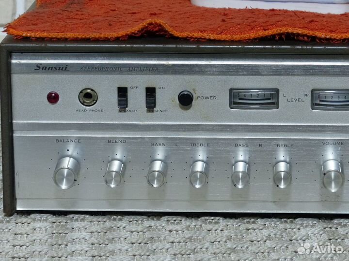 Sansui AU-70 tubw ламповый усилитель