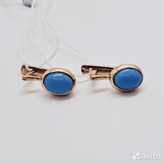 Золотые серьги 585 пробы