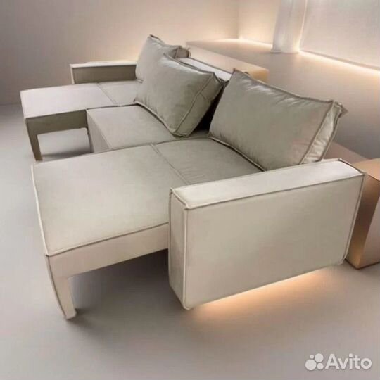 Диван Евро-книжка в стиле лофт раскладной #340