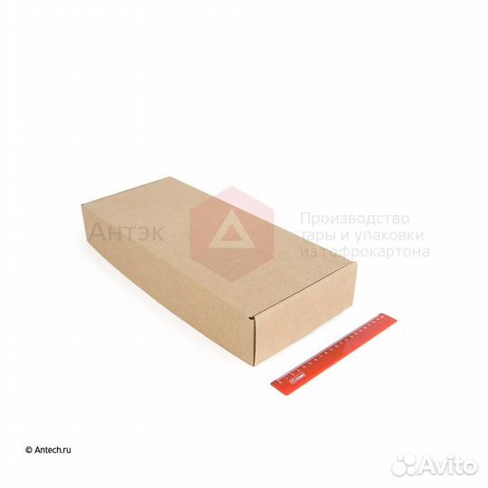 Самосборная коробка 420*180*67 мгк Т24E бурый