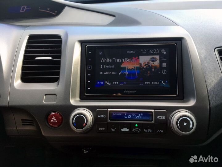 Рамка 2 DIN Civic 4d