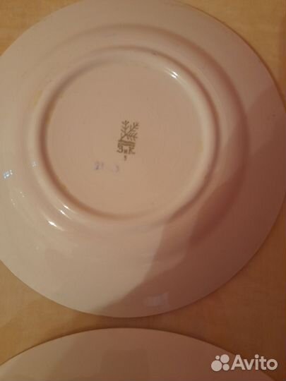 Набор тарелок СССР зик