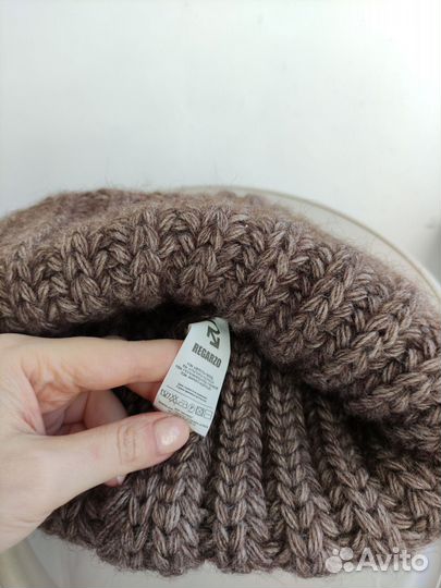 Шапка женская крупная вязка