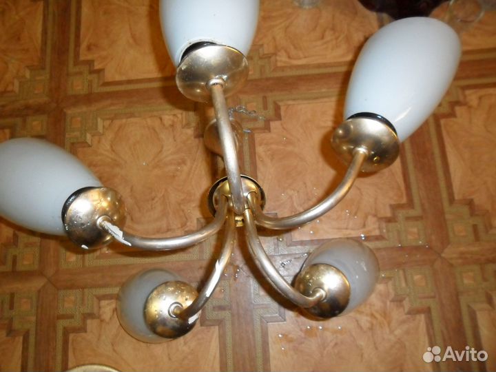 Люстра СССР, 5 рожков