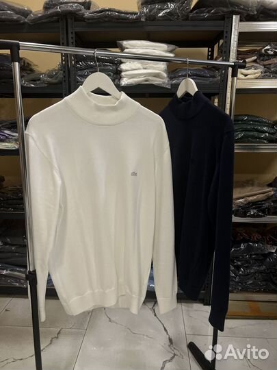 Водолазки Lacoste (Белый,Синий)