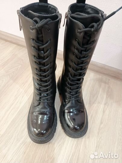 Сапоги на девочку 35