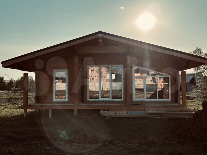 Дом 80 м² на участке 5 сот.