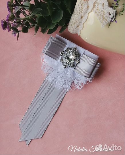 Галстук брошь