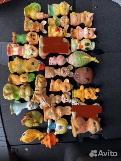 Резиновые игрушки СССР