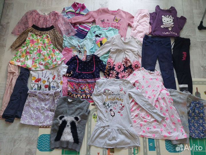 Вещи пакетом на девочку 6-7 лет