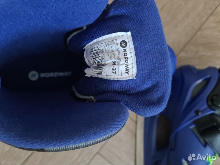 Коньки детские раздвижные 34 37