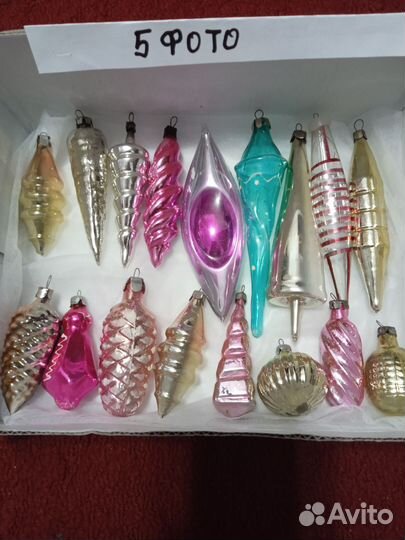 Новогодние игрушки СССР