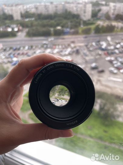 Объектив EF Canon 50 mm 1 8 stm