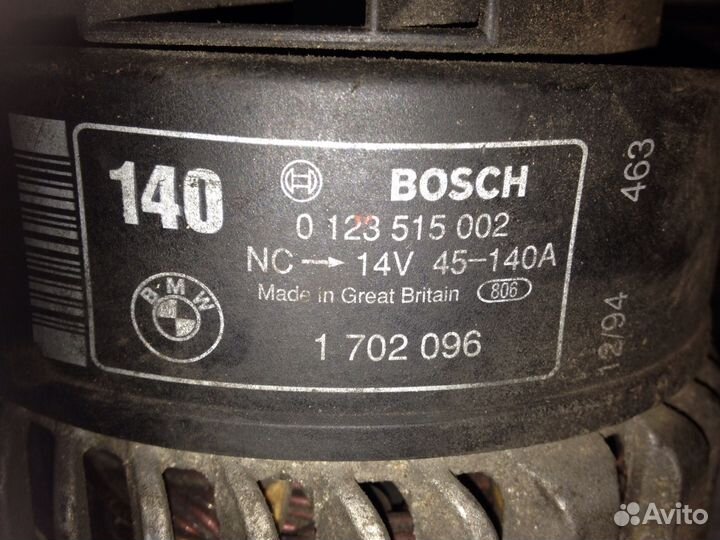 Генератор BMW