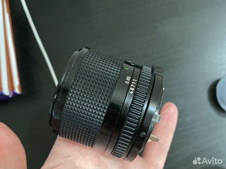 Объектив canon FD 85 1.8